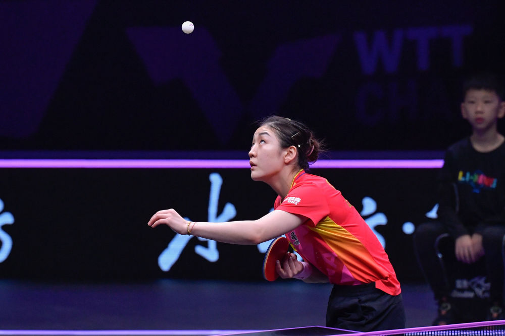 乒乓球 | WTT重庆冠军赛：陈梦晋级