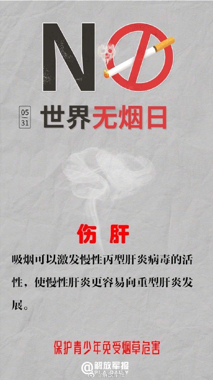 世界无烟日!吸烟会给器官造成哪些伤害 世界无烟日!吸烟会给器官造成哪些伤害