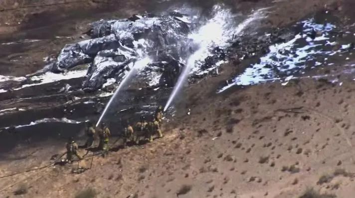 这架战斗机,刚出厂就坠毁了 这架战斗机,刚出厂就坠毁了