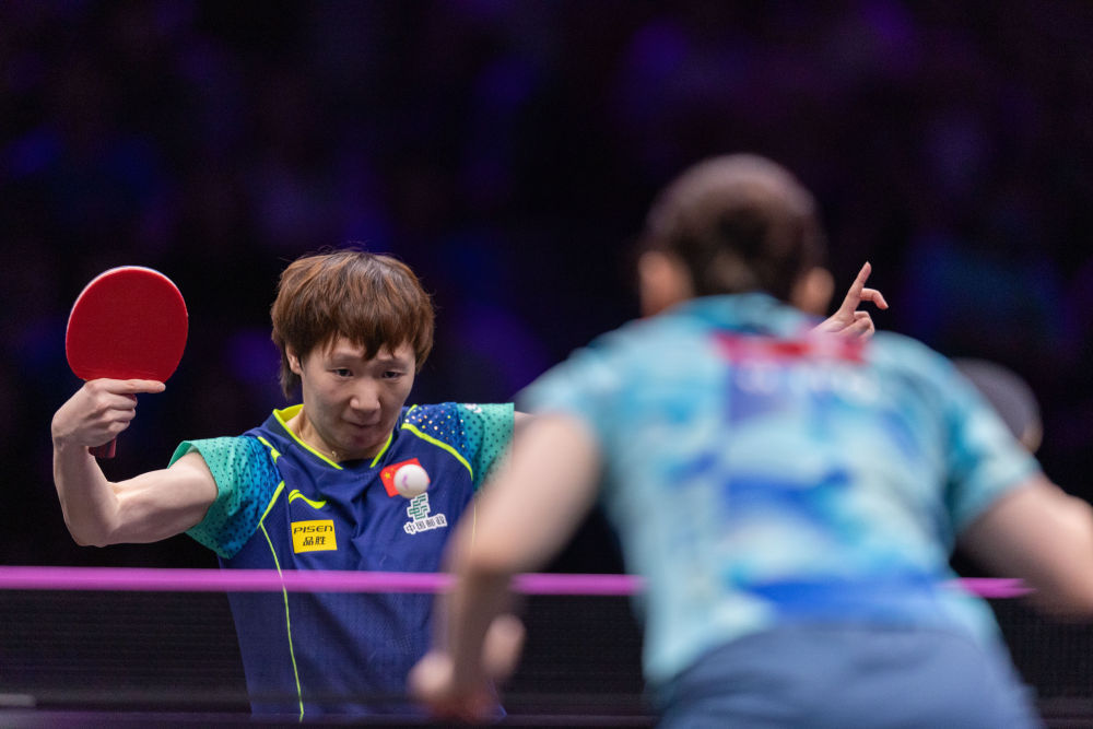 乒乓球——WTT重庆冠军赛:王曼昱晋级 乒乓球——WTT重庆冠军赛:王曼昱晋级