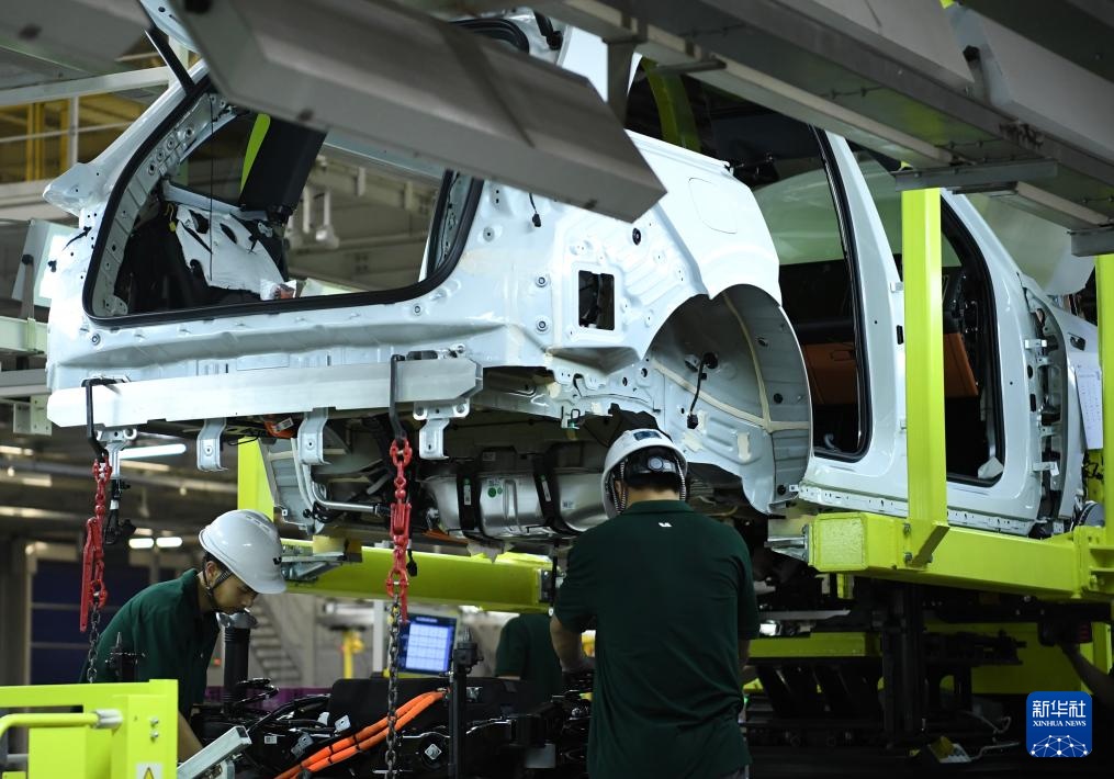 高质量发展调研行丨在江苏常州感受新能源汽车产业快速发展 高质量发展调研行丨在江苏常州感受新能源汽车产业快速发展