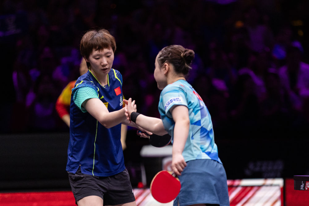 乒乓球——WTT重庆冠军赛:王曼昱晋级 乒乓球——WTT重庆冠军赛:王曼昱晋级