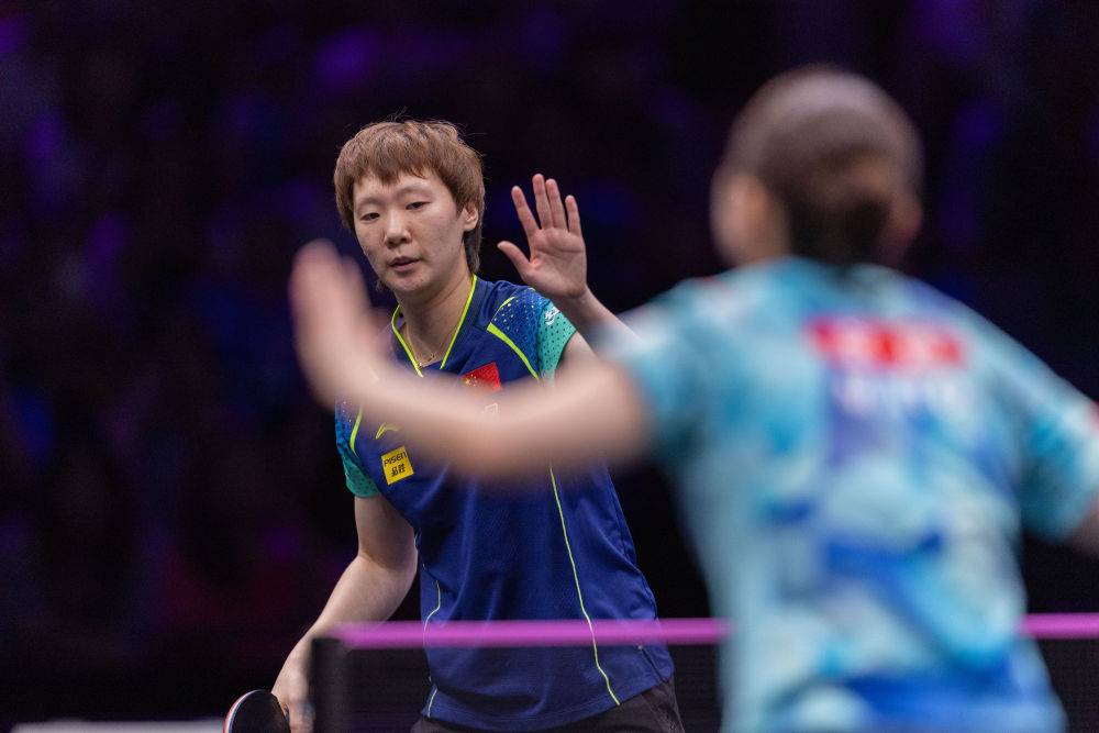 乒乓球——WTT重庆冠军赛:王曼昱晋级 乒乓球——WTT重庆冠军赛:王曼昱晋级