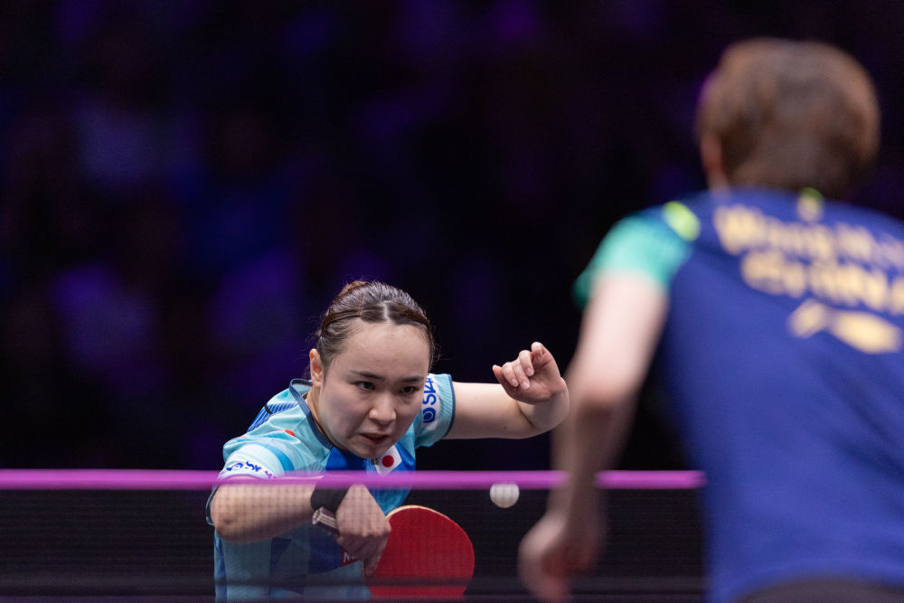 乒乓球——WTT重庆冠军赛:王曼昱晋级 乒乓球——WTT重庆冠军赛:王曼昱晋级