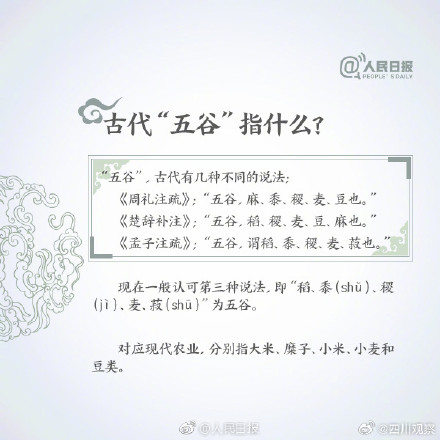 你分得清田间的作物吗？古代的“五谷”指的都是啥？
