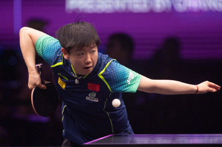 孙颖莎晋级女单八强