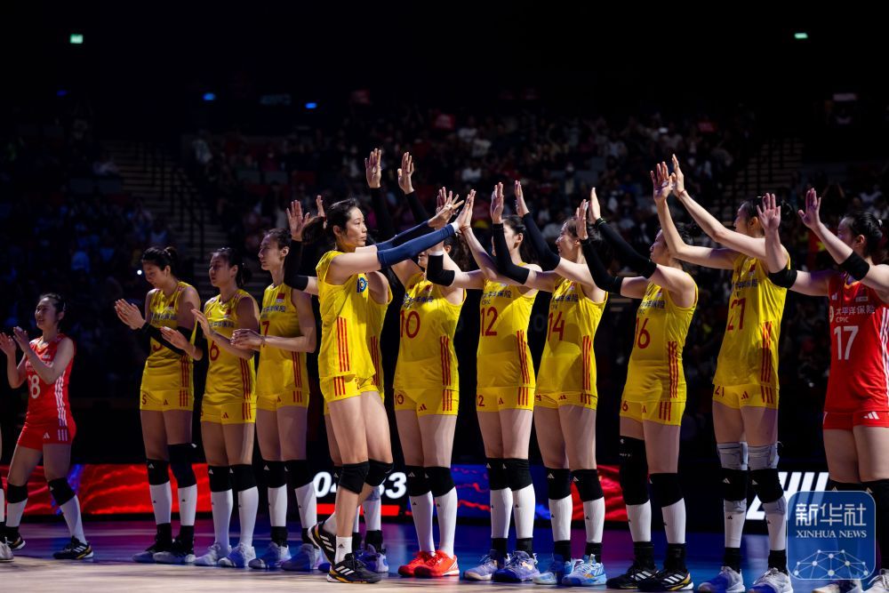 世界女排联赛澳门站中国胜泰国 朱婷首发登场