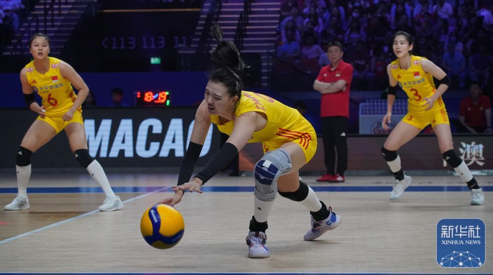 世界女排联赛澳门站中国胜泰国 朱婷首发登场
