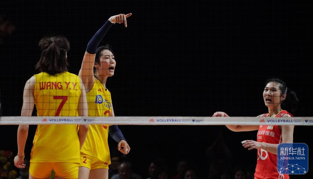 世界女排联赛澳门站中国胜泰国 朱婷首发登场