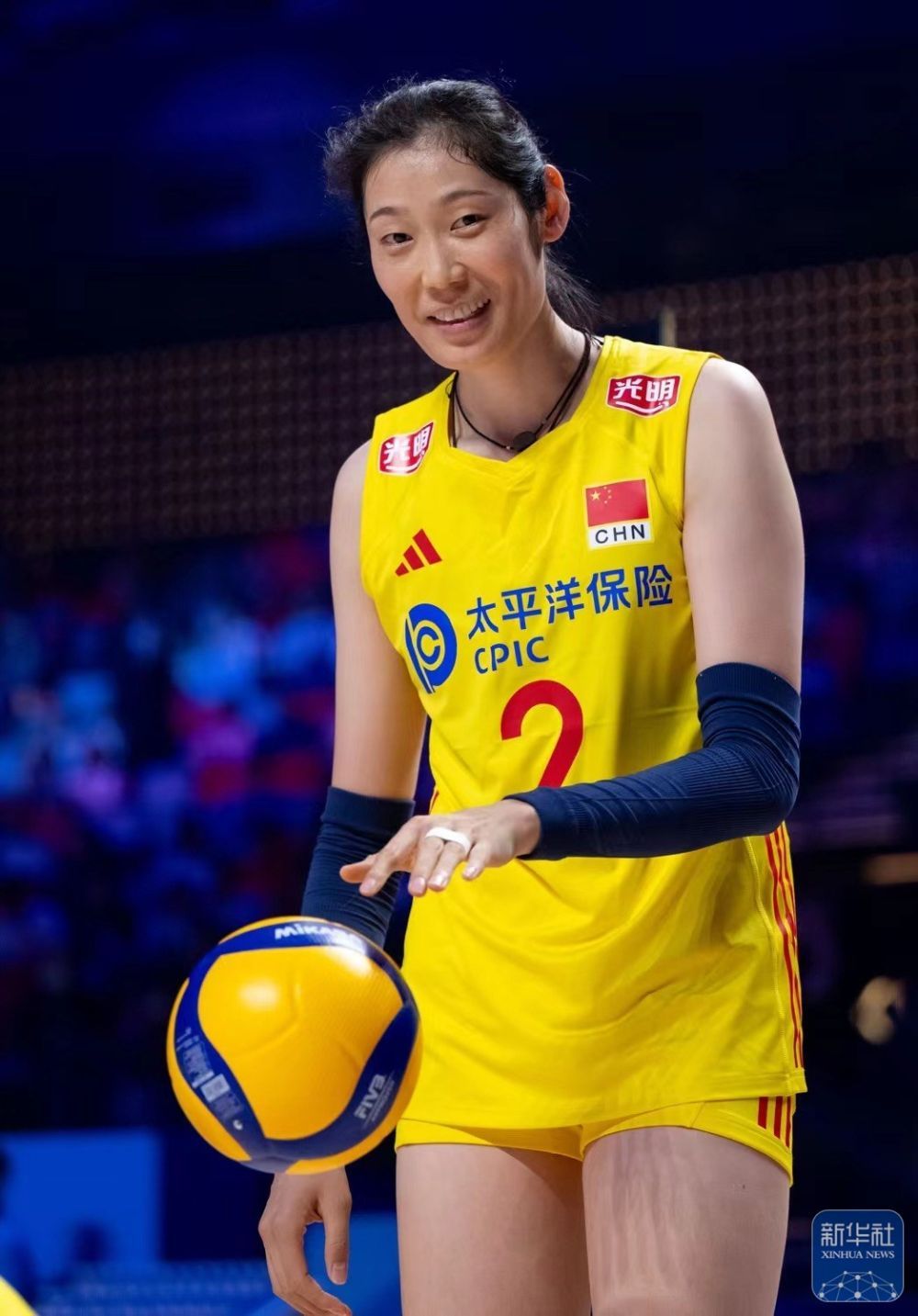 世界女排联赛澳门站中国胜泰国 朱婷首发登场