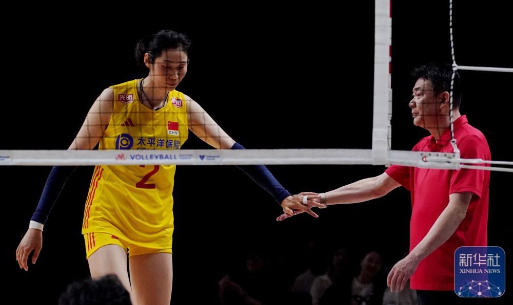世界女排联赛澳门站中国胜泰国 朱婷首发登场