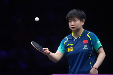 孙颖莎晋级女单八强