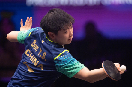 孙颖莎晋级女单八强