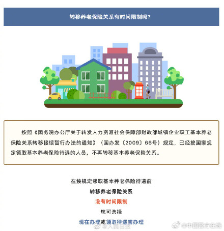 换了新工作养老保险要转吗