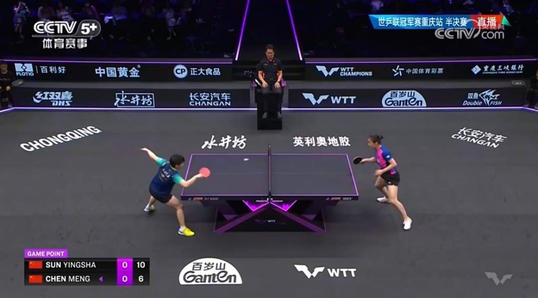 包揽冠亚军!WTT重庆冠军赛孙颖莎王曼昱会师决赛 包揽冠亚军!WTT重庆冠军赛孙颖莎王曼昱会师决赛