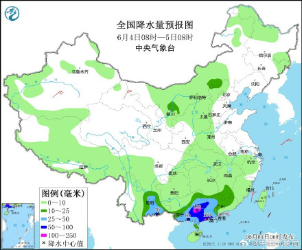 暴雨黄色预警继续发布！广西广东等地仍有较强降雨！