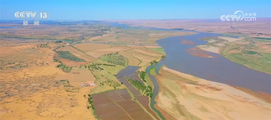景观镜头下的“三北”地区沿黄各省区绿意盎然 生态画卷徐徐铺展