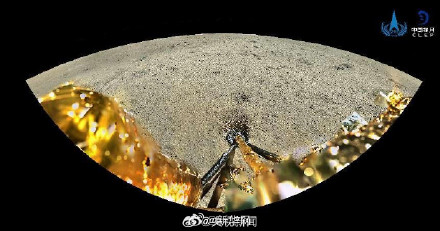 嫦娥六号的月背打卡照来了! 嫦娥六号的月背打卡照来了!