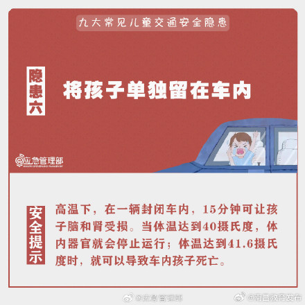 11岁女孩从车流中一把拽回走失女童 太危险！这些儿童交通安全隐患不可轻视