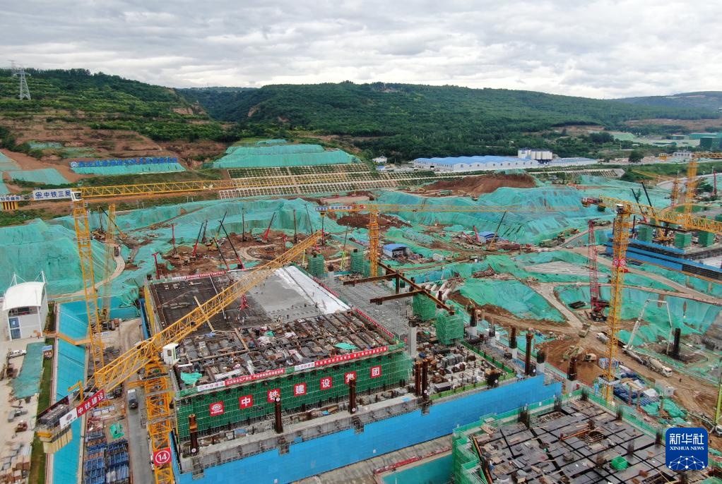 特大型铁路综合交通枢纽西安东站建设迎来新进展