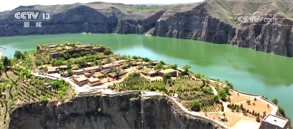 景观镜头下的“三北”地区沿黄各省区绿意盎然 生态画卷徐徐铺展