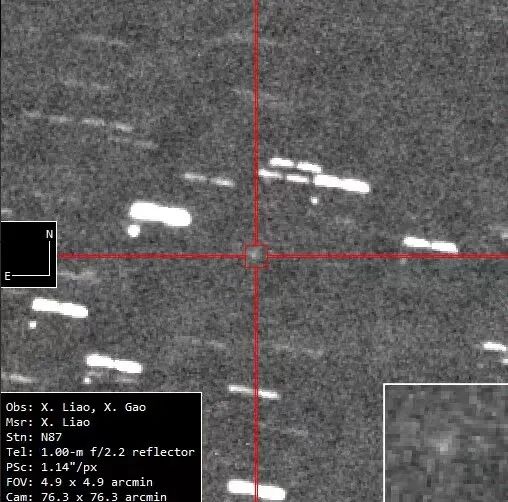 新发现!“追星”成功 新发现!“追星”成功