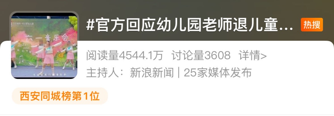 幼儿园多位老师网购演出服,“六一”表演完就退货?当地教体局介入 幼儿园多位老师网购演出服,“六一”表演完就退货?当地教体局介入