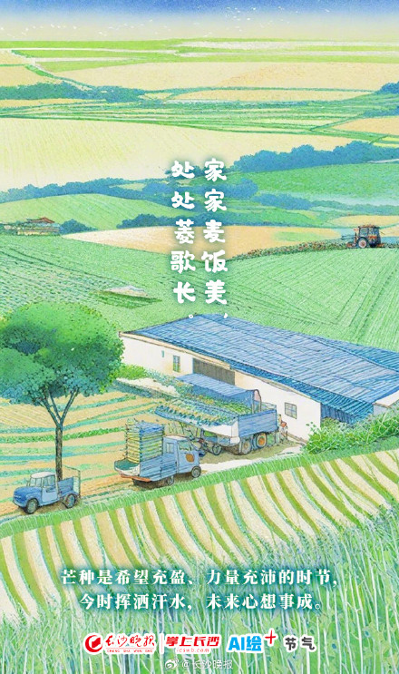 今日芒种！愿你“芒”有所获，“种”有所得