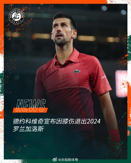 德约科维奇法网退赛