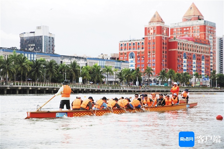 海口龙舟赛将于6月10日开赛