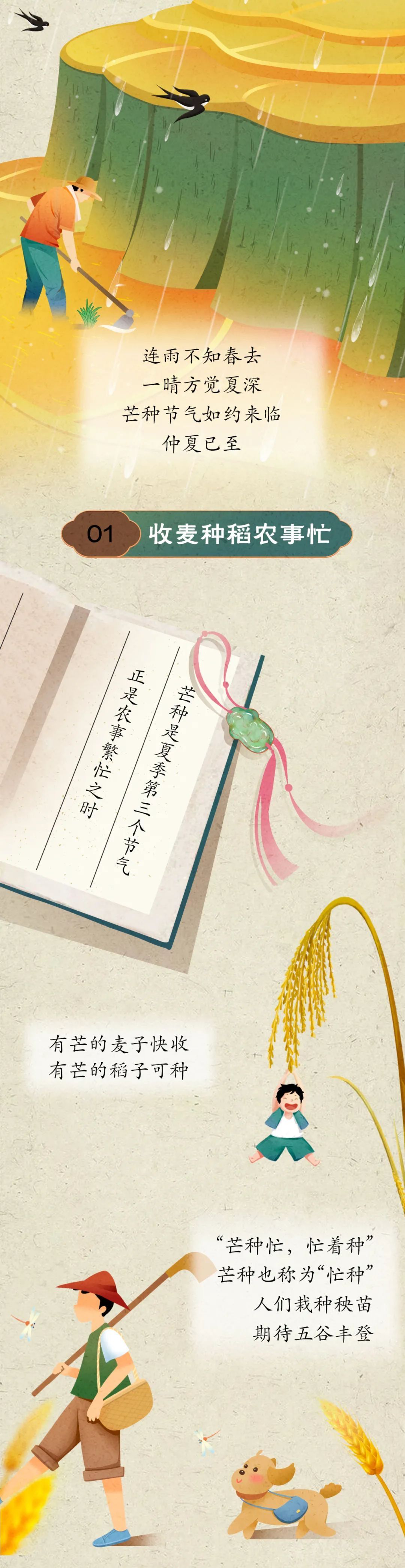 “芒种忙，忙着种”，这份祝福请查收！