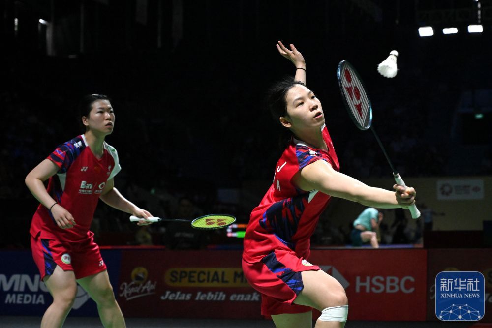印尼羽毛球公开赛丨李怡婧/罗徐敏晋级女双八强