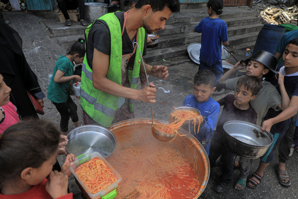 联合国儿基会:九成加沙儿童营养不足 联合国儿基会:九成加沙儿童营养不足