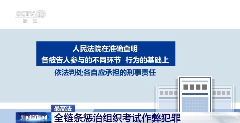 窃题“内鬼”别想跑 最高法全链条打击组织考试作弊犯罪