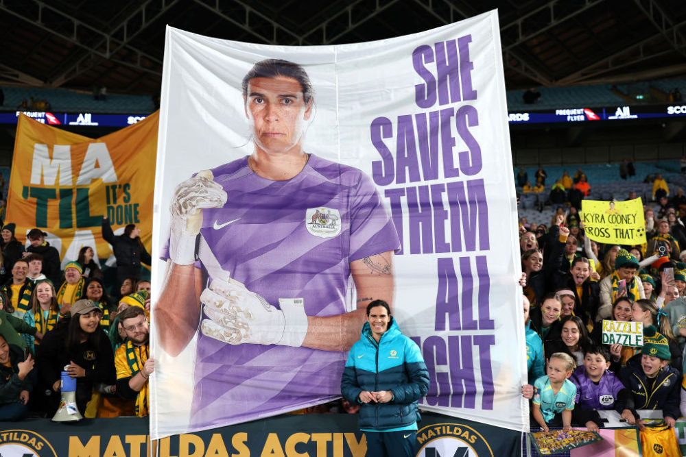 澳大利亚女足传奇门将威廉斯的“最后一舞”