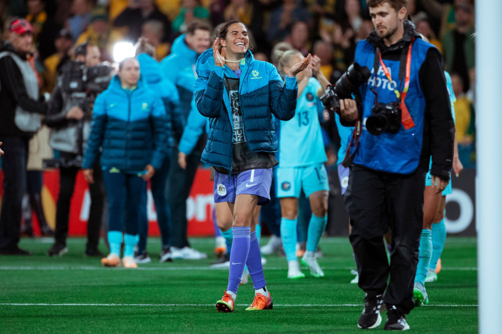 澳大利亚女足传奇门将威廉斯的“最后一舞”