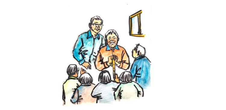 74岁上海作家，和98岁母亲一起住养老院