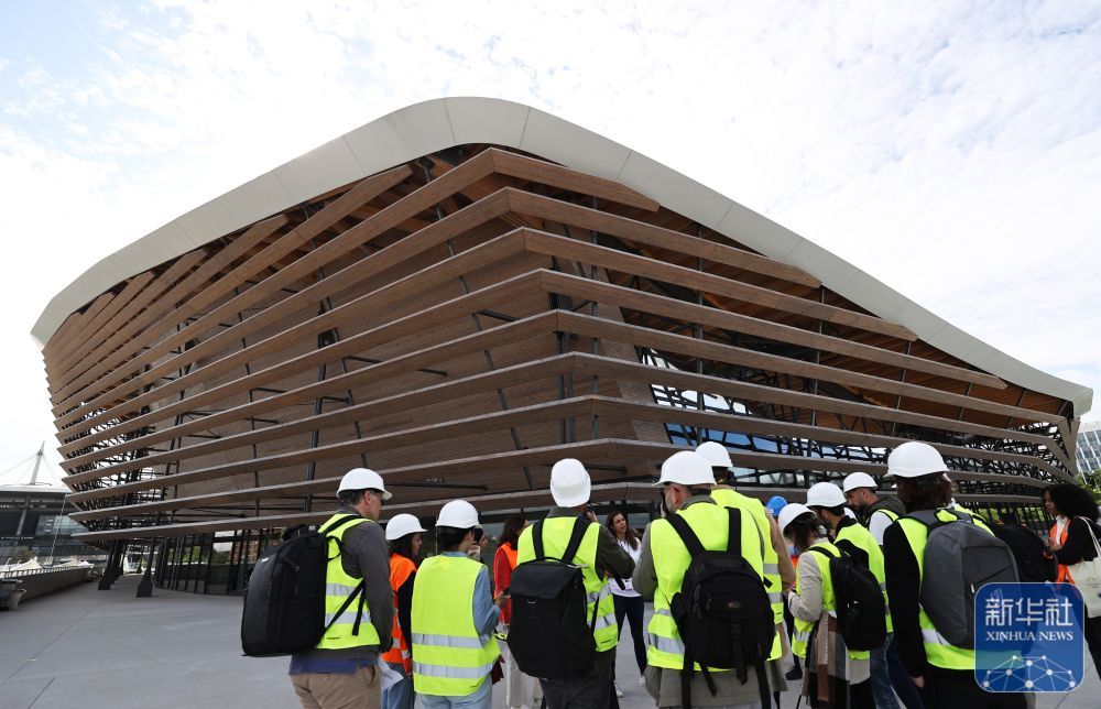 巴黎奥运会丨探访巴黎奥林匹克水上运动中心 巴黎奥运会丨探访巴黎奥林匹克水上运动中心