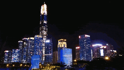 今明两晚!深圳市民中心灯光秀暂停 今明两晚!深圳市民中心灯光秀暂停