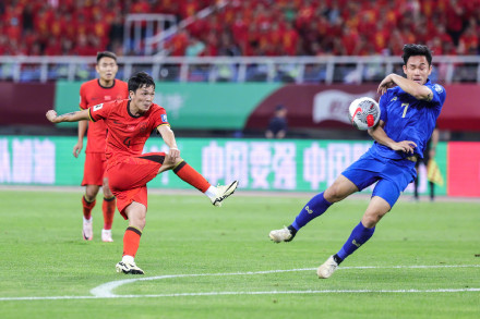 国足1比1战平泰国