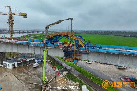 昌九高铁建设新进展 昌九高铁建设新进展