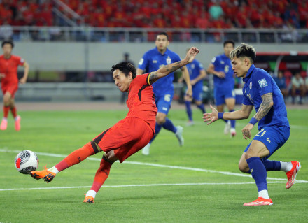 国足1比1战平泰国