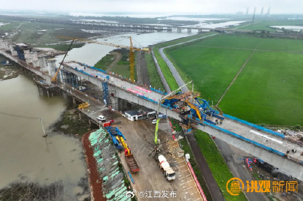 昌九高铁建设新进展 昌九高铁建设新进展