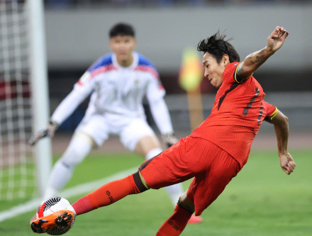 国足1比1战平泰国