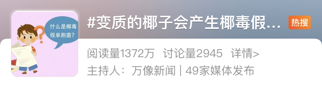 紧急提醒！这种椰子千万别喝！