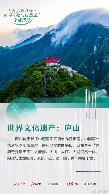 收藏打卡!江西这几处世界文化与自然遗产不能错过 收藏打卡!江西这几处世界文化与自然遗产不能错过