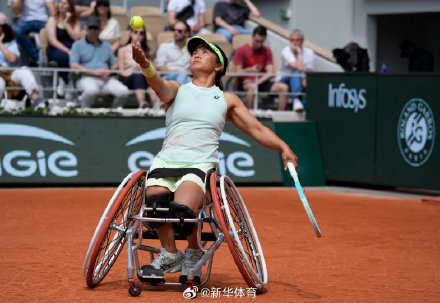创历史！朱珍珍获轮椅网球女单亚军