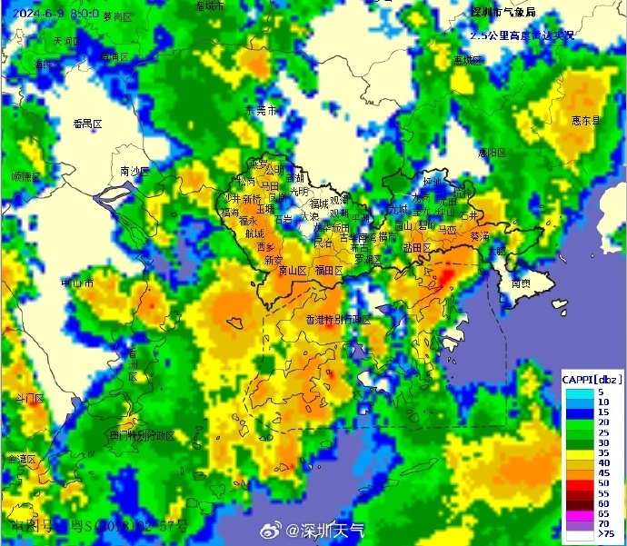 三预警齐发！深圳全市处于暴雨戒备状态！
