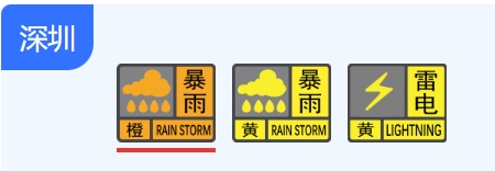 三预警齐发！深圳全市处于暴雨戒备状态！