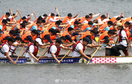 今日端午，看赛龙舟每一帧都好嗨